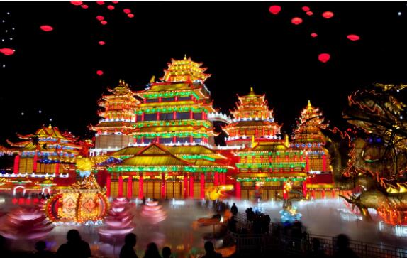 自贡灯会彩灯文化项目